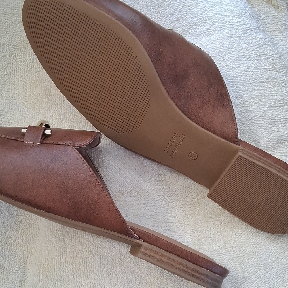Amazon Essentials Brown Mules - image 2